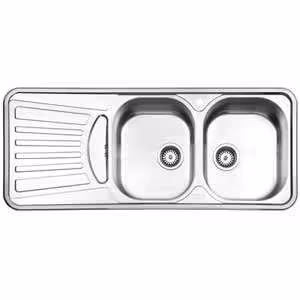 سینک استیل البرز مدل R-725 توکار  مدل