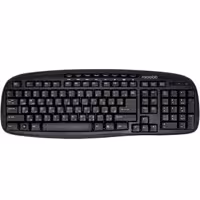 کیبورد با سیم میکرولب مدل kb-k100