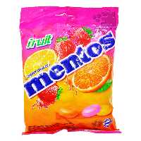 آبنبات منتوس پاکتی میوه ای 135 گرم Mentos