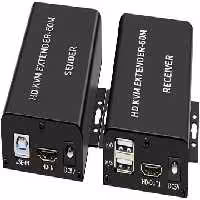 KVM HDMI 60 متری لمونتک