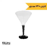 جام دسری یکبار مصرف پلی استایرن پایه بلند 200 میلی لیتری هیمالیا ارس (کارتن 240 عددی)