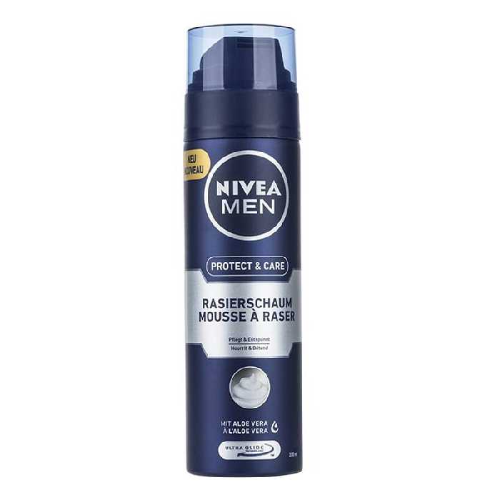 فوم اصلاح نیوآ مدل Protect And Care حجم 200 میلی لیتر