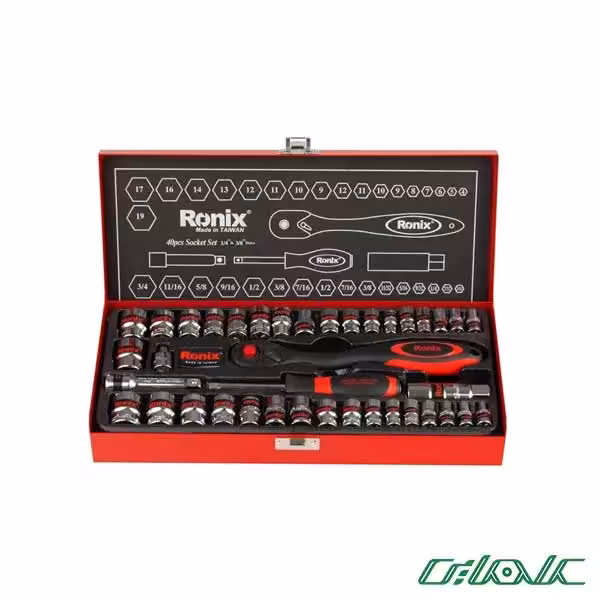 جعبه بکس 40پارچه رونیکس مدل RH-2640