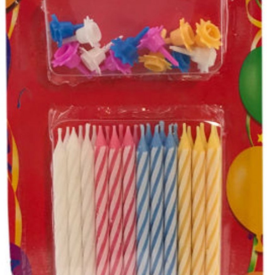 شمع تولد پایه دار