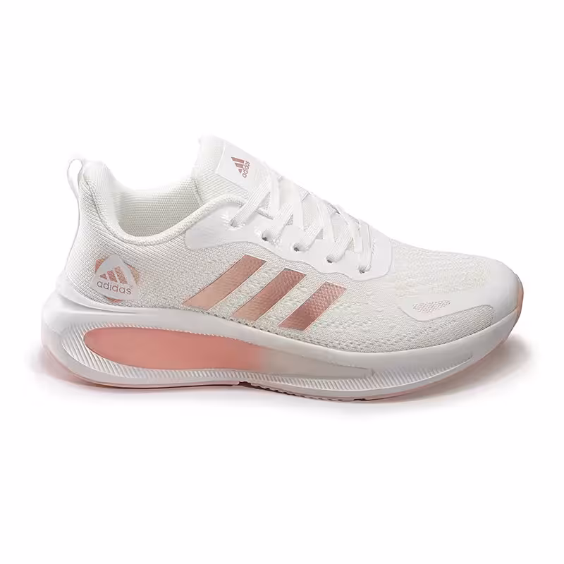 کفش ورزشی زنانه آدیداس A161L – 1283 | سفید/صورتی