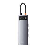 قیمت و خرید هاب USB-C نه پورت بیسوس مدل Metal Gleam CAHUB-CU0G | یاس ارتباط