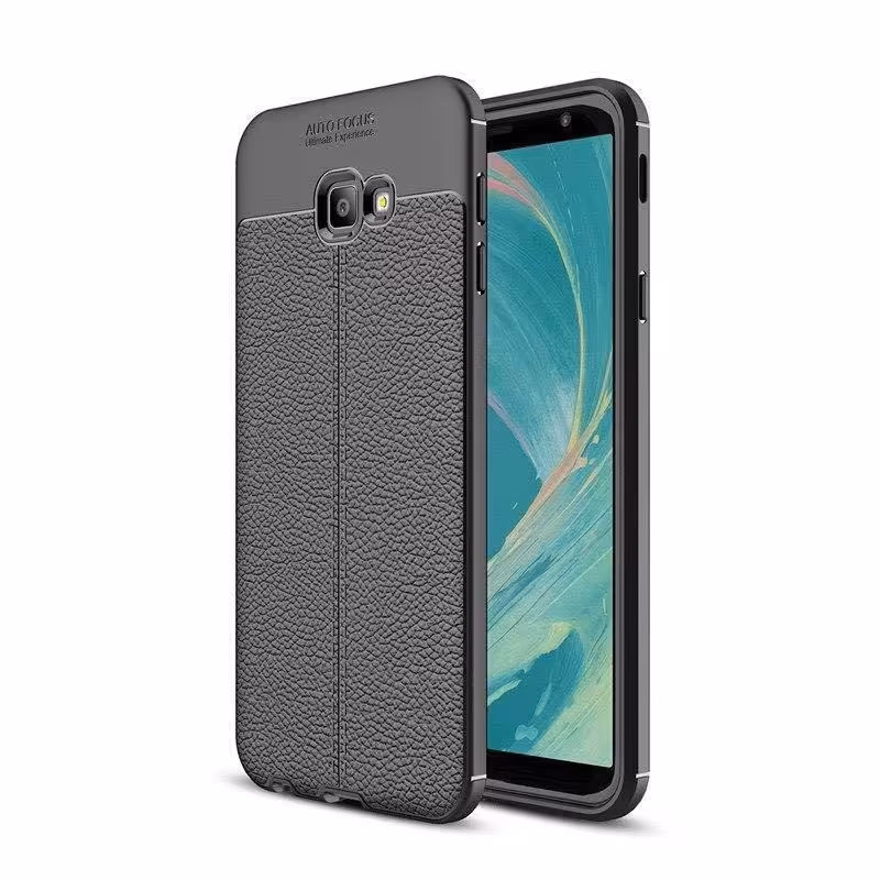 قاب ژله ای طرح چرم موبایل مناسب برای گوشی سامسونگ Galaxy J4 Core