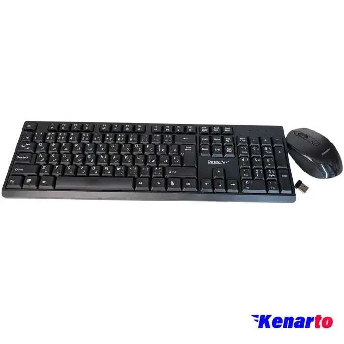 کیبورد و ماوس بی سیم دیتالایف مدل KM-W02