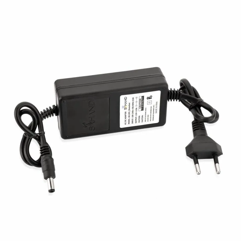 آداپتور 12 ولت 2 آمپر  سهند فیش متوسط سیم دار