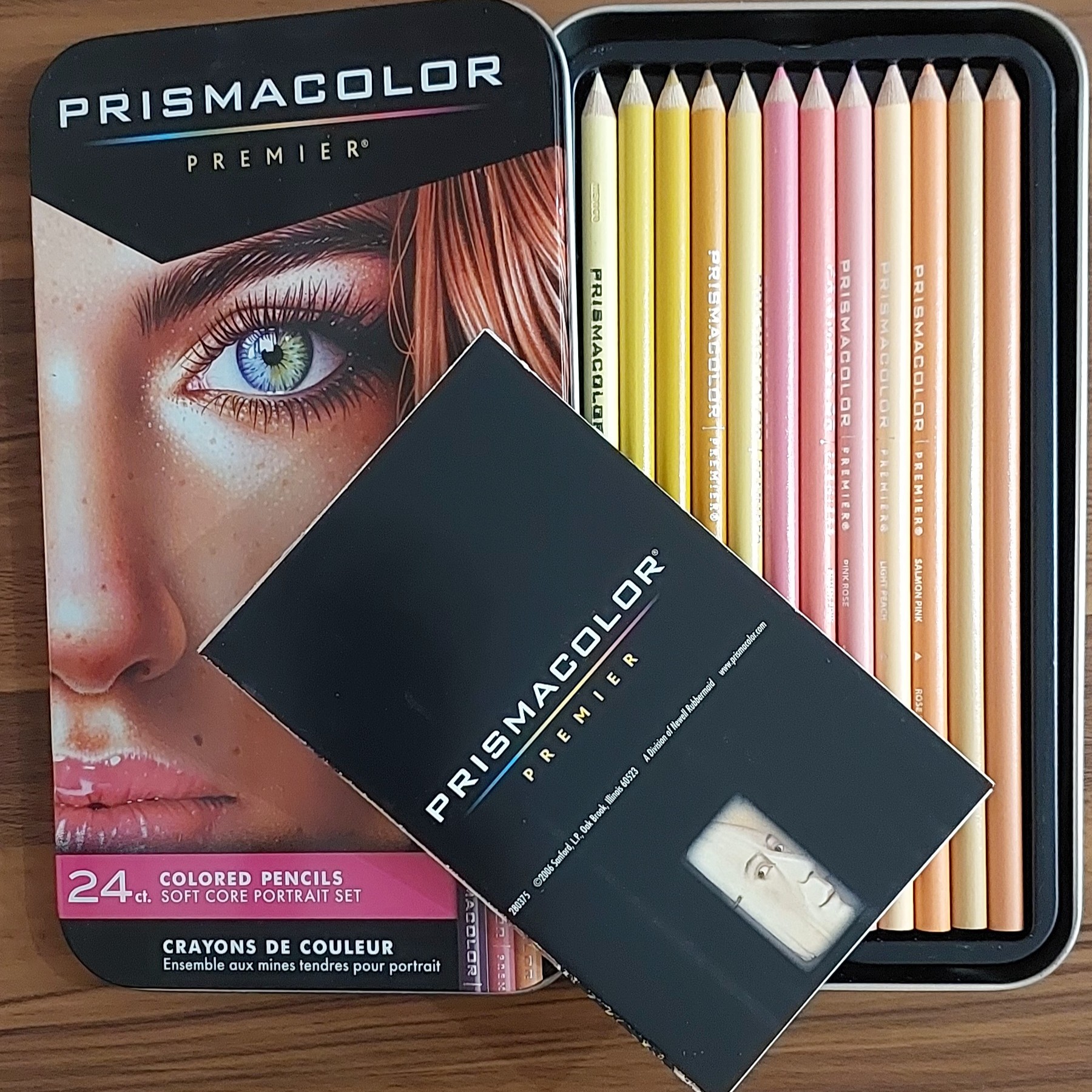 مدادرنگی پریسماکالر 24 رنگ طیف رنگ پوست- اصل

