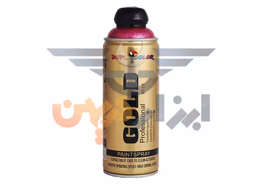 اسپری رنگ متالیک سرخابی m510 دوپلی کالر گلد