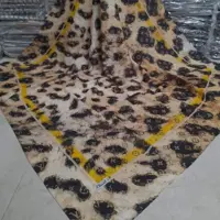 روسری پلنگی طرح ال وی
