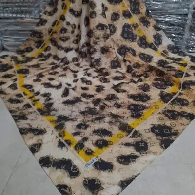 روسری پلنگی طرح ال وی