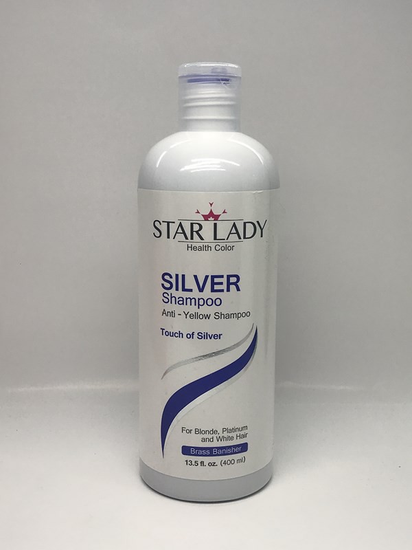 شامپو ضد زردی مخصوص موهای رنگ شده استار لیدی 400 میل - StarLady