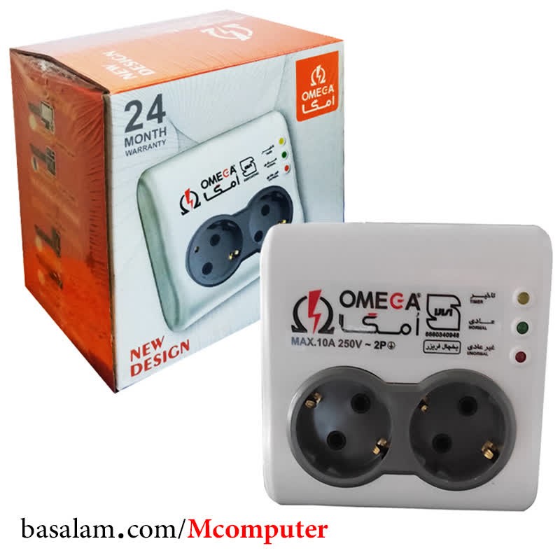 محافظ ولتاژ برق یخچال و فریزر امگا Omega P2100 بدون کابل
