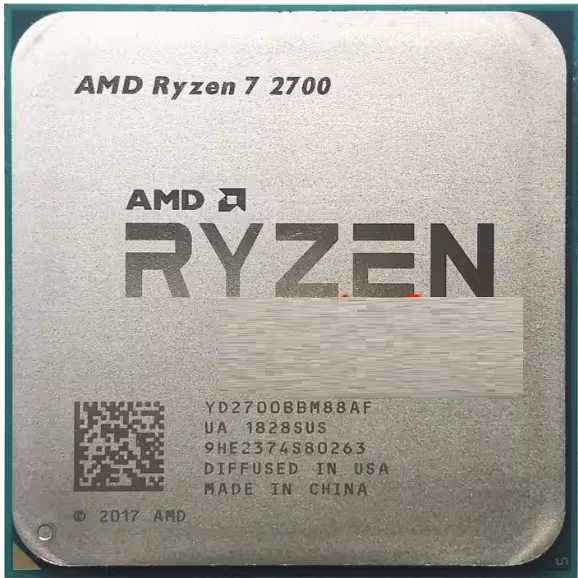 پردازنده تری ای ام دی مدل رایزن7 2700 با فرکانس 3.2 گیگاهرتز