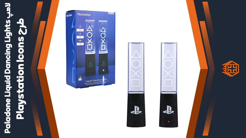 لامپ Paladone Liquid Dancing Lights طرح Playstation Icons