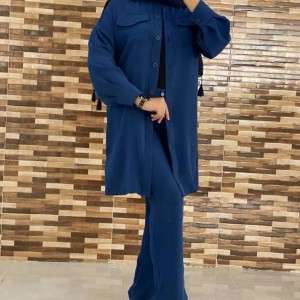 مانتو زنانه ابروبادی پرنیانی مدل تونیک وشلوار