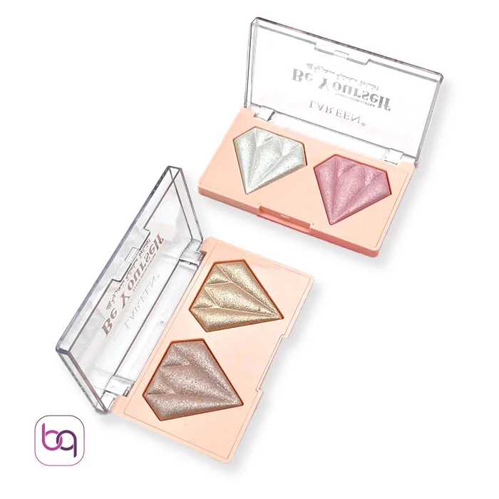 هایلایتر الماسی 2 رنگ اورجینال Lareen 057-1 - خرید هایلایتر