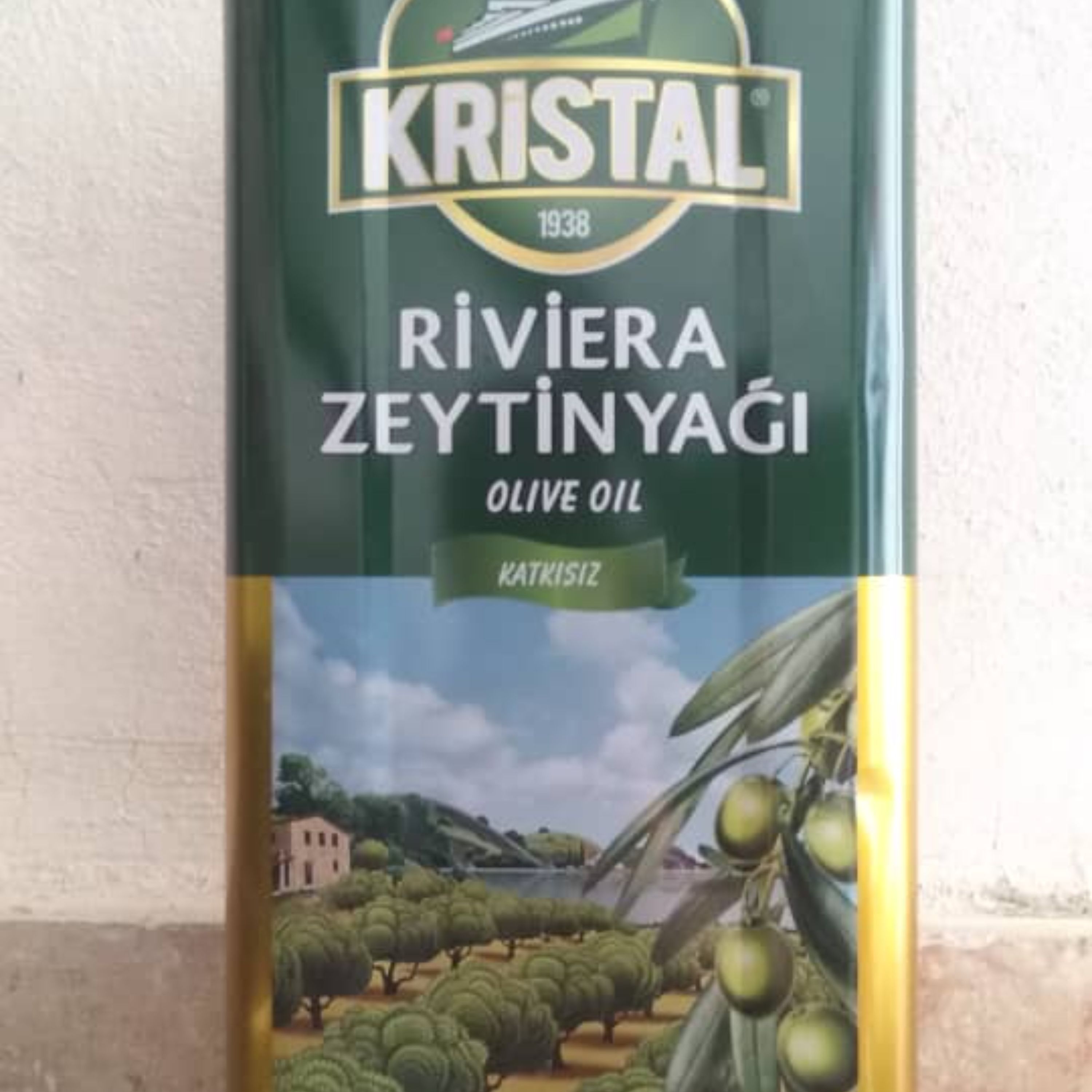 روغن زیتون کریستال KIRISTAL ترکیه 5 لیتر قوطی