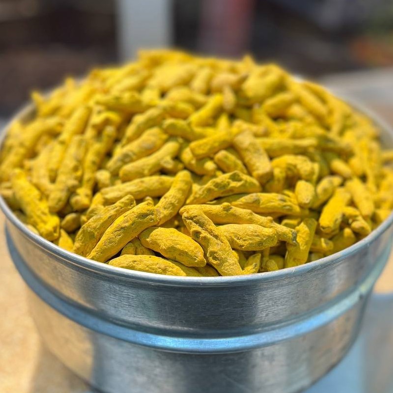 زردچوبه ویژه تفت داده شده با روغن حیوانی ( 100 گرم )