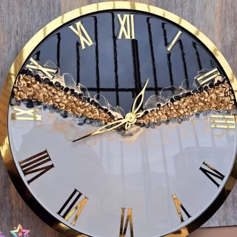 ساعت رزینی قطر 40  کریستالی ورینگ