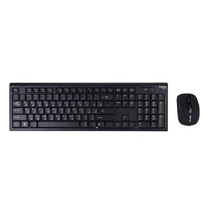 کيبورد و ماوس بی سیم هترون مدل HKCW130 با حروف فارسی - فروشگاه اینترنتی طیف سنتر