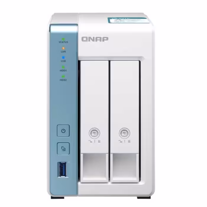 قیمت و خرید ذخيره ساز تحت شبکه کيونپ مدل TS-231K | یاس ارتباط