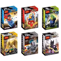 ساختنی دکول مدل Super Heroes کد 0199 بسته شش عددی