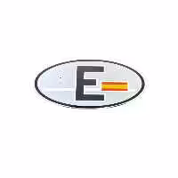 برچسب آرم و نوار شبرنگ چند رنگ ARMA E OVAL 125X85 MM CRILL 1 Space