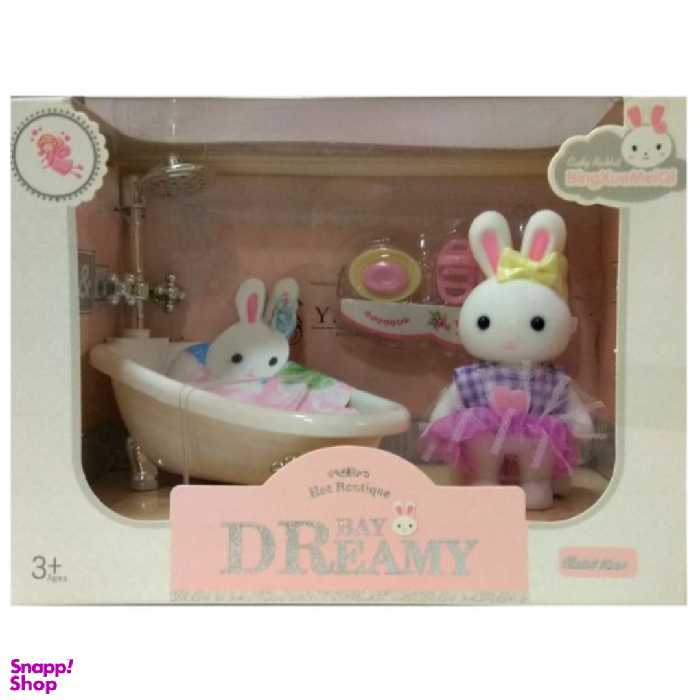 خانه عروسکی خرگوش طرح حمام کد 22