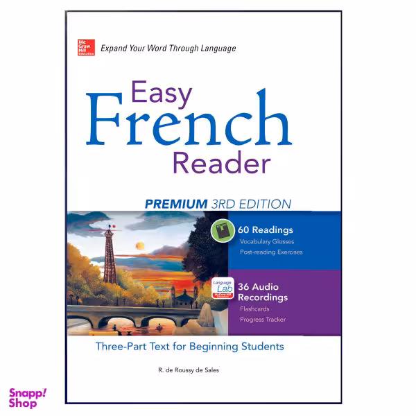 کتاب Easy French Reader Premium 3rd Edition اثر R. de Roussy de Sales انتشارات هدف نوین