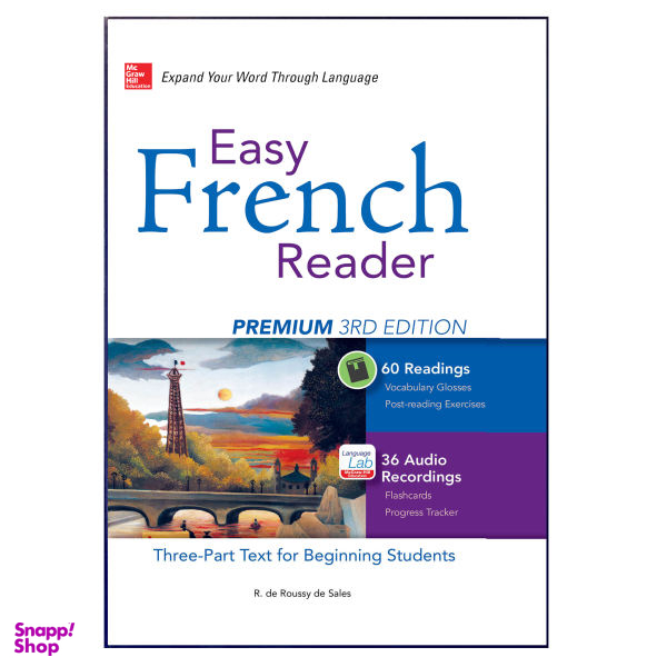 کتاب Easy French Reader Premium 3rd Edition اثر R. de Roussy de Sales انتشارات هدف نوین