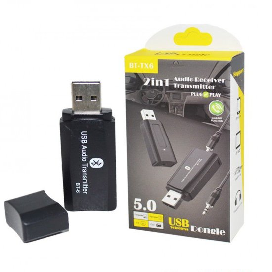 گیرنده و فرستنده بلوتوث صدا مدل BT-TX6

