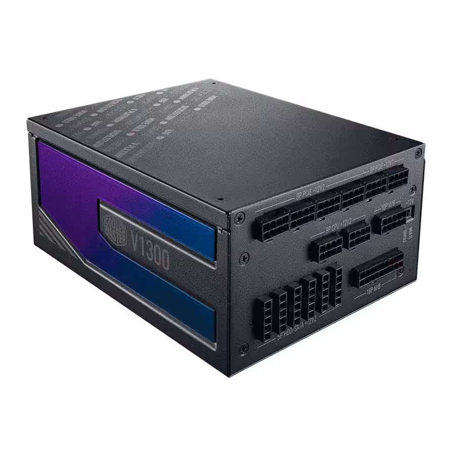 قیمت و خرید پاور کامپیوتر 1300 وات تمام ماژولار کولرمستر مدل V1300 Platinum 30th Anniversary | یاس ارتباط