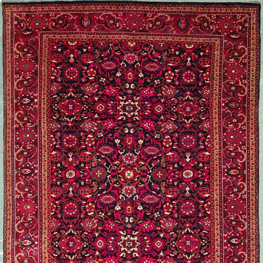 فرش 9 متری دستباف ننج ملایر اعلا طرح پا شتری