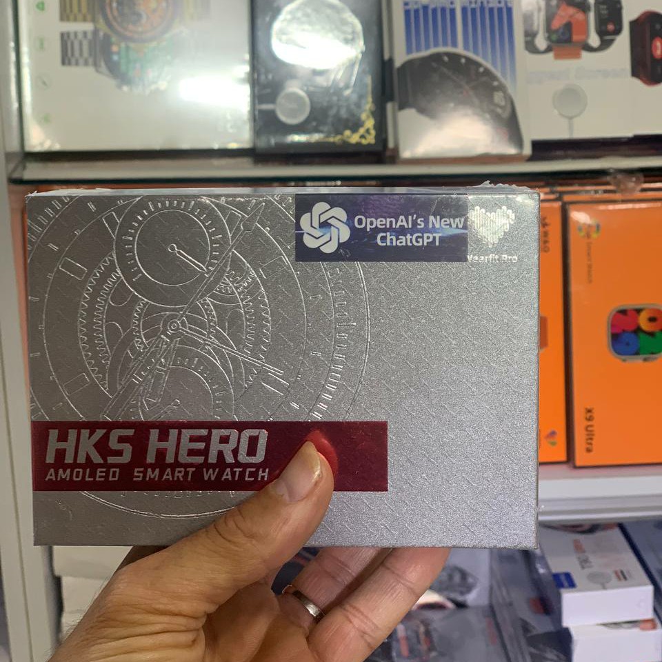ساعت هوشمند مدل Hk 5 HERO نسخه Chat GPT