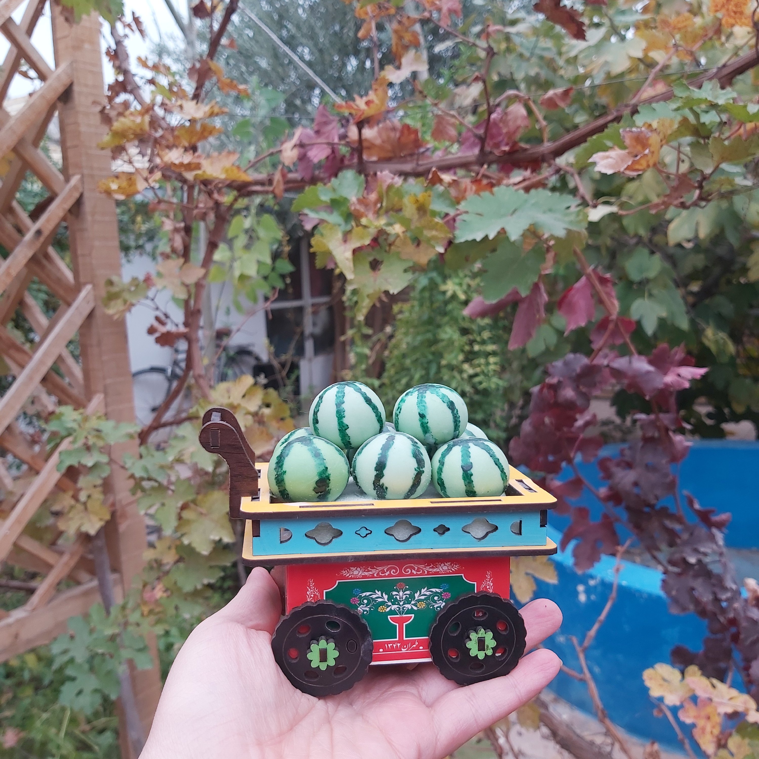 گاری هندوانه یلدایی