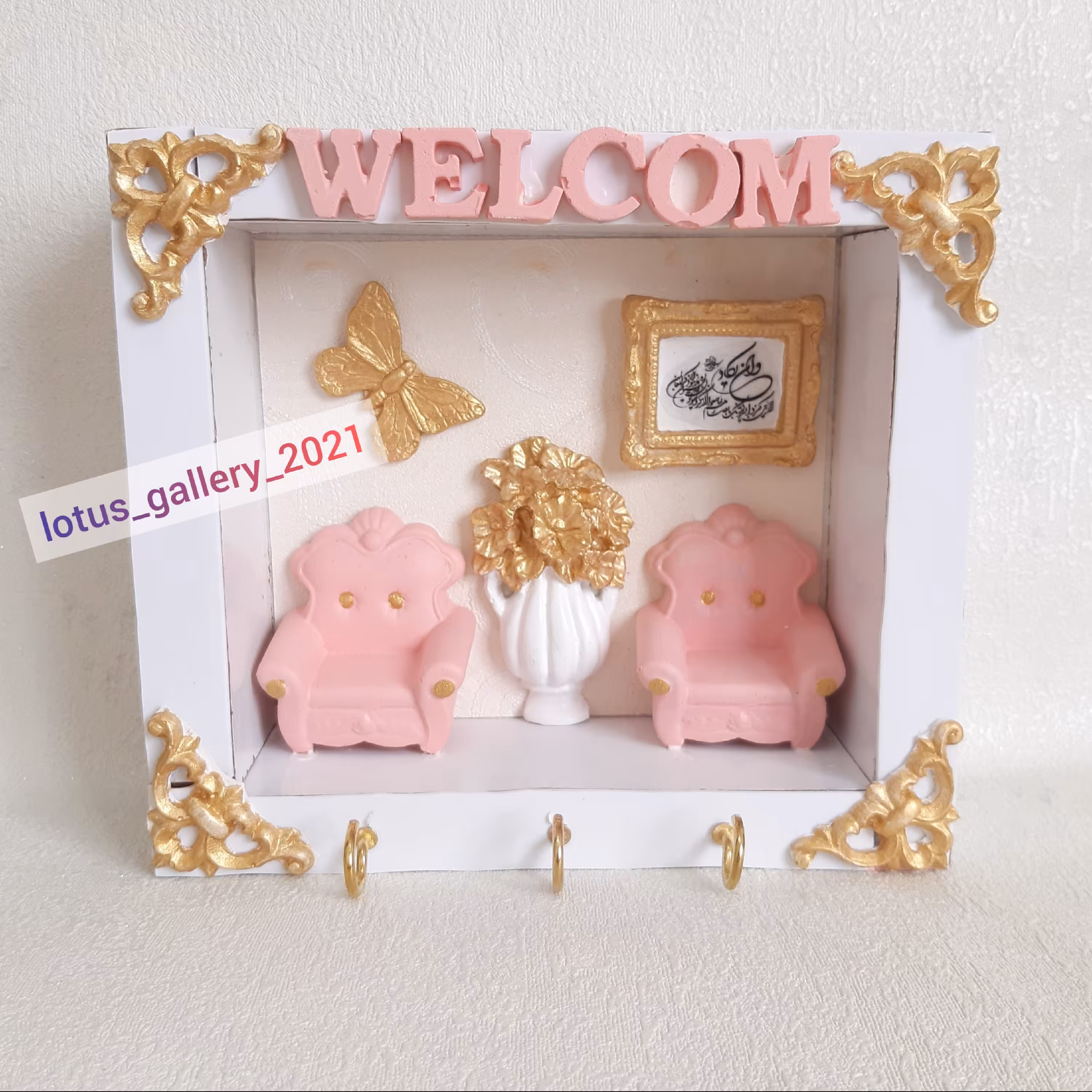 جاکلیدی دکوراتیو سایز 15 در 15