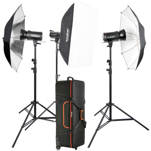 کیت فلاش Godox SK300II 3-Light Studio Flash Kit