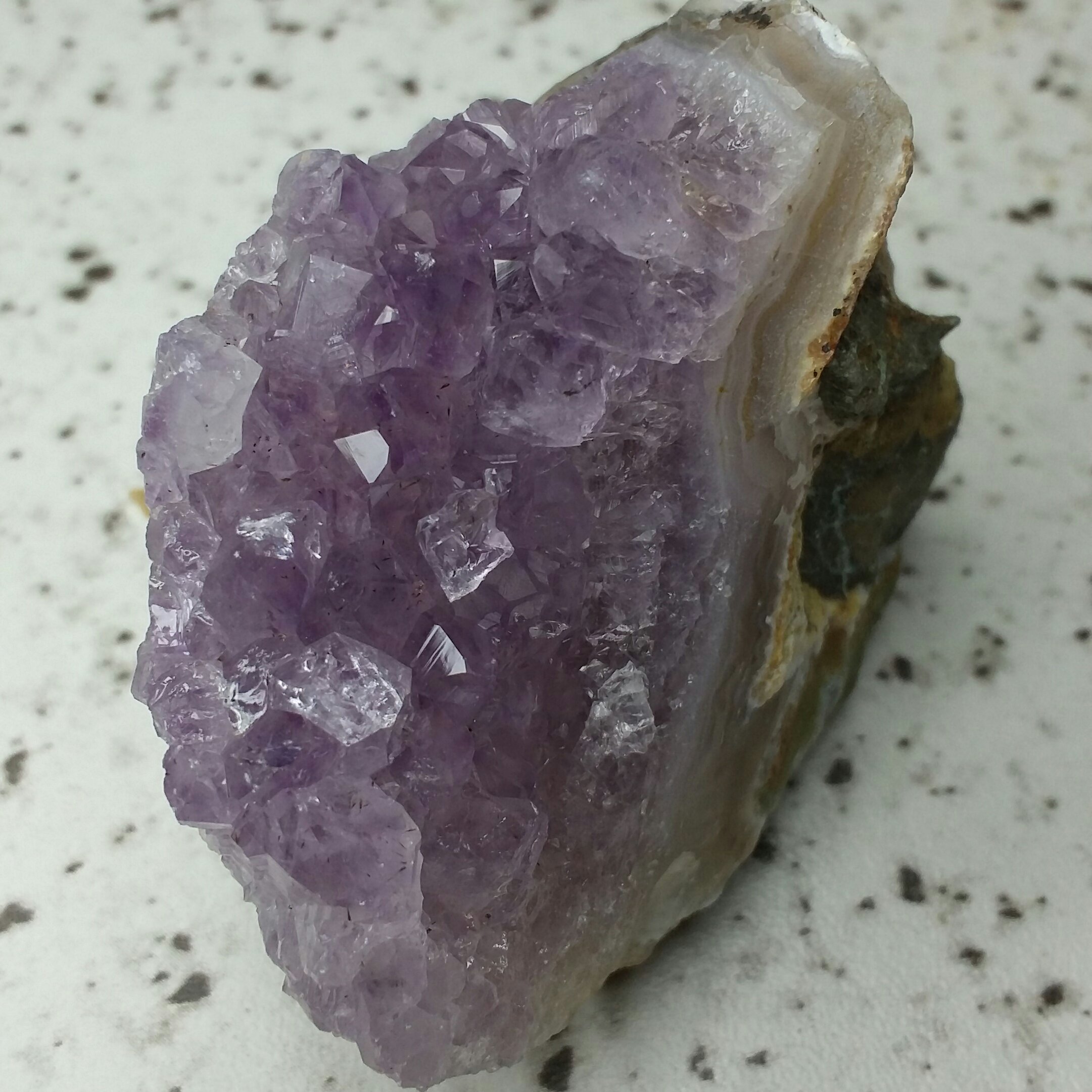 سنگ راف آمیتیس اروگوئه بسیار پر رنگ خارق العاده بینظیر بسیار زیبا دیدنی کاملا طبیعی شاهکار خلقت خااااص وارداتی