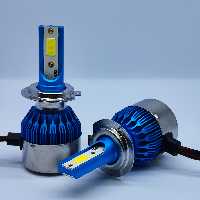 هدلایت  پایه h7 مدل دی3 پلاس رنگ سفید یخی  برند هایلایت بسته دو عددی