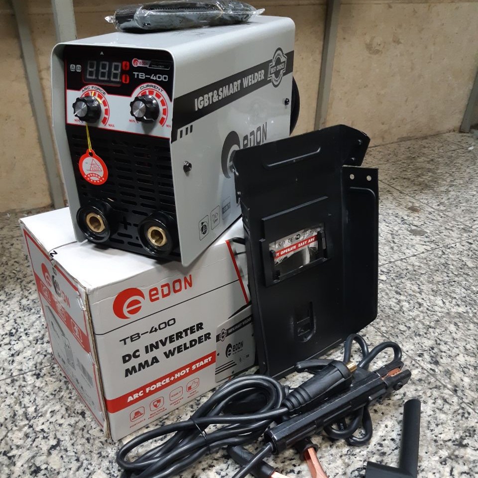 اینورتر (دستگاه جوش) ادون مدل TB-400 همراه متعلقات کابل و انبر و اتصال و ...