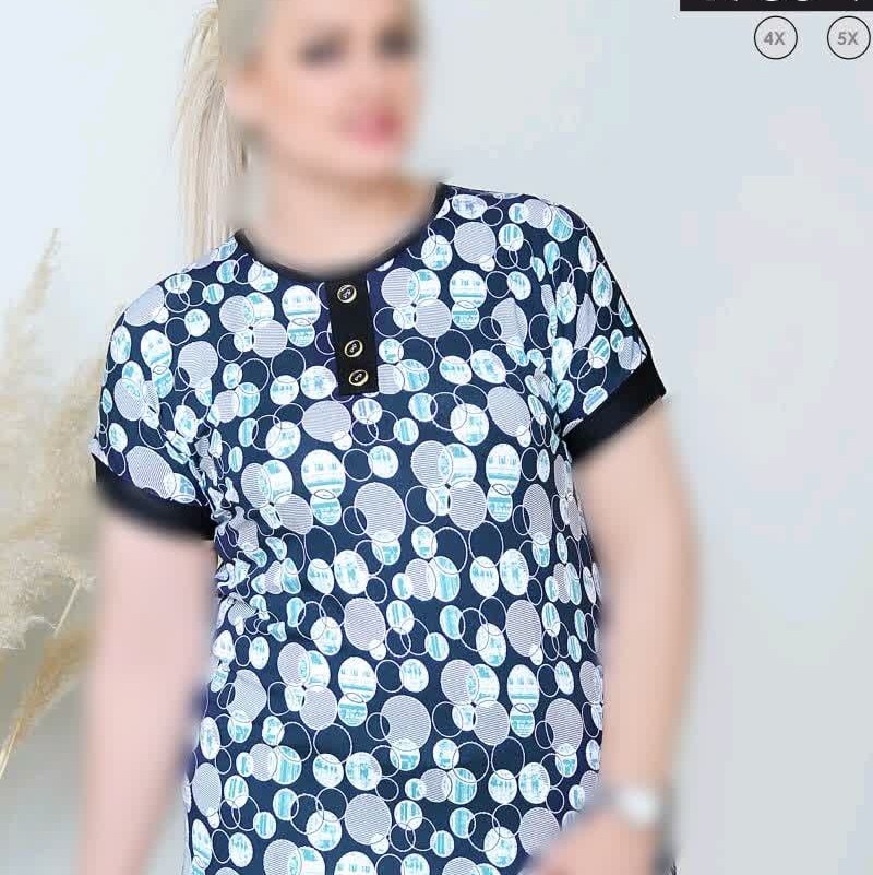 لباس مجلسی سایز بزرگ تیشرت تاپ بیگ سایز 44 تا 60