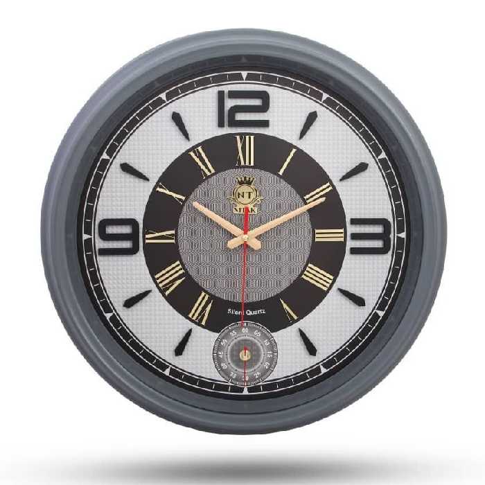 ساعت دیواری برند نیتاک ترکیب اعداد انگلیسی و رومی