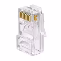 سوکت شبکه Cat6 UTP AMP مدل PN بسته 100 عددی