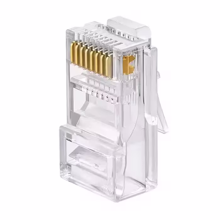 سوکت شبکه Cat6 UTP AMP مدل PN بسته 100 عددی