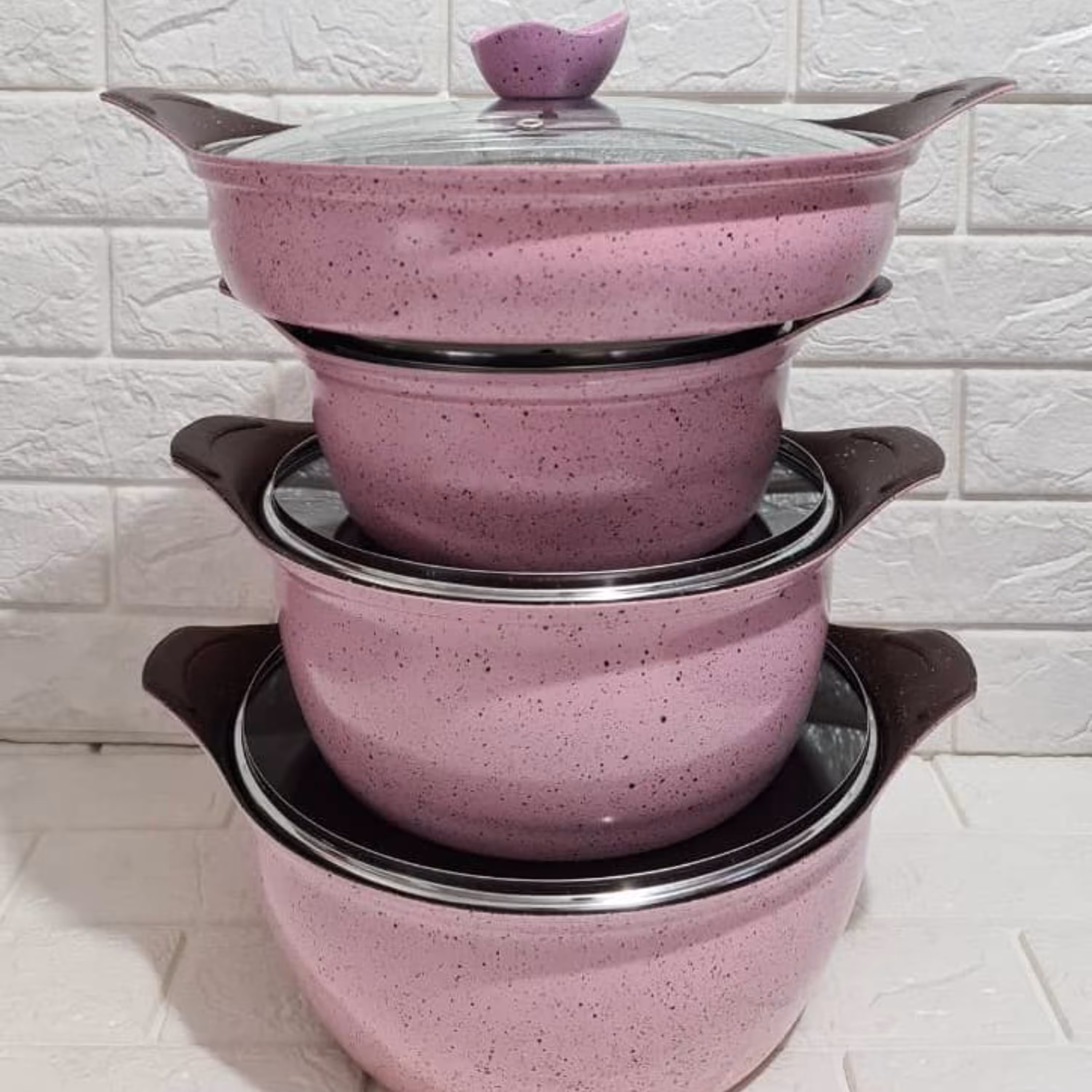 سرویس قابلمه 8 پارچه گرانیت   فورج با کیفیت