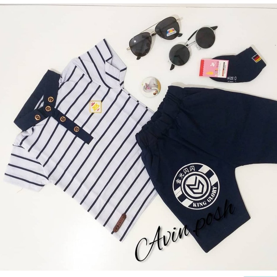 ست تیشرت شلوارک پسرانه