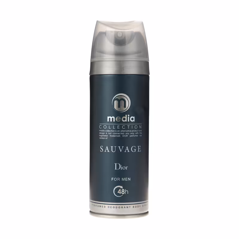 اسپری مردانه مدیا مدل Sauvage حجم 200 میلی لیتر